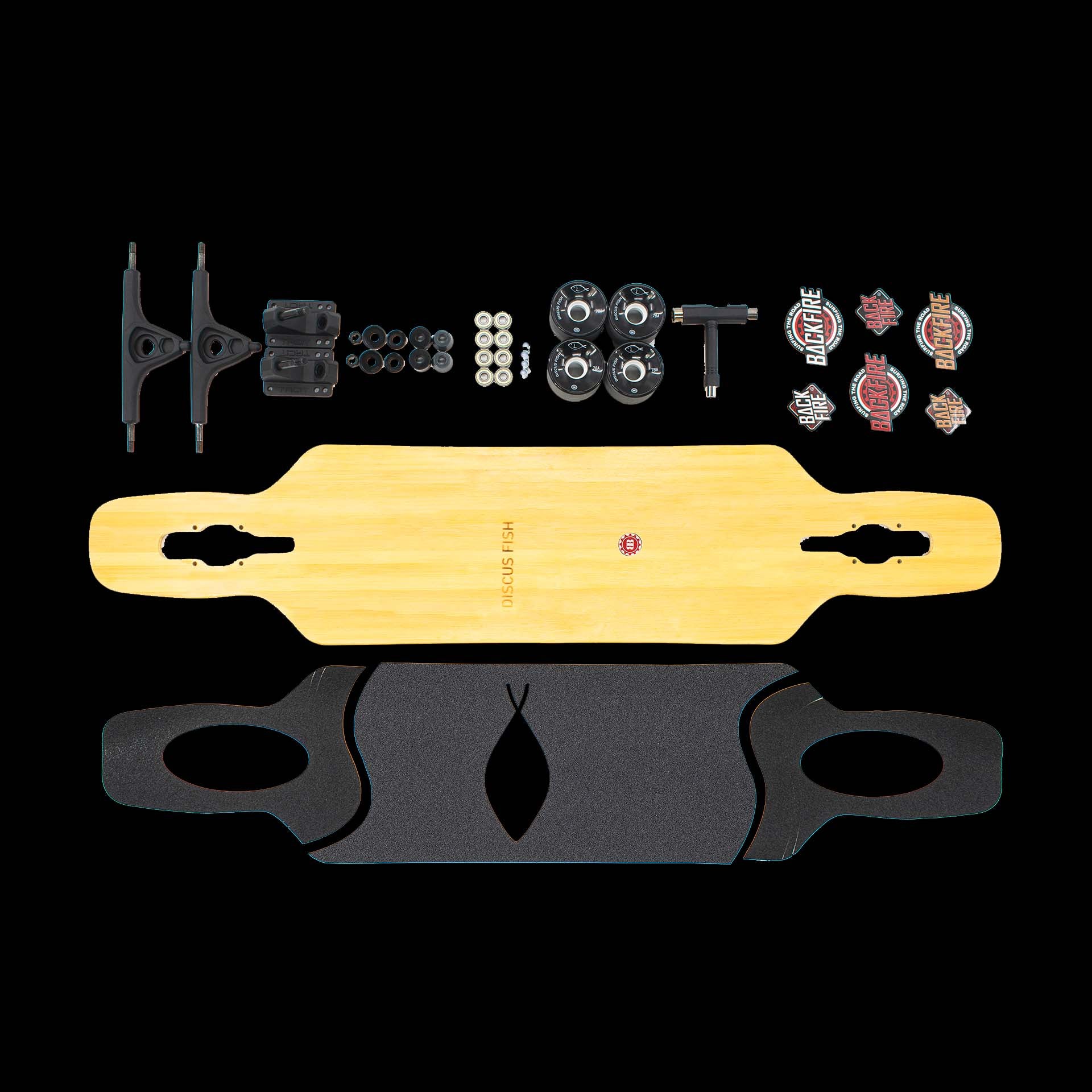 Backfire 41 inch Drop Through Longboards for Beginners and Pros - Image 5